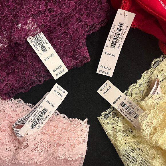 Four pairs of Victoria's Secret intimate panties! New With Tags! - Picture 2 of 6